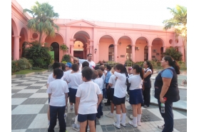 4to. grado visita a las Puntas Tacuara y Arazatí y caso histórico de la ciudad